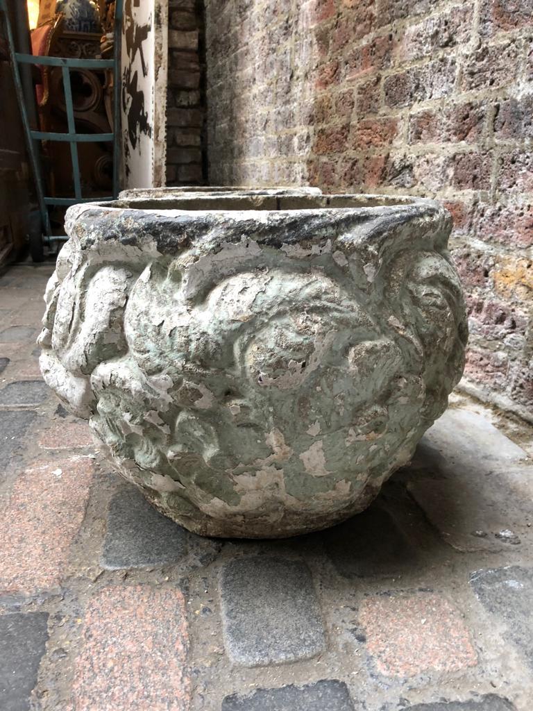 Pair of Stone Planters, 19th Century In Good Condition In London, GB