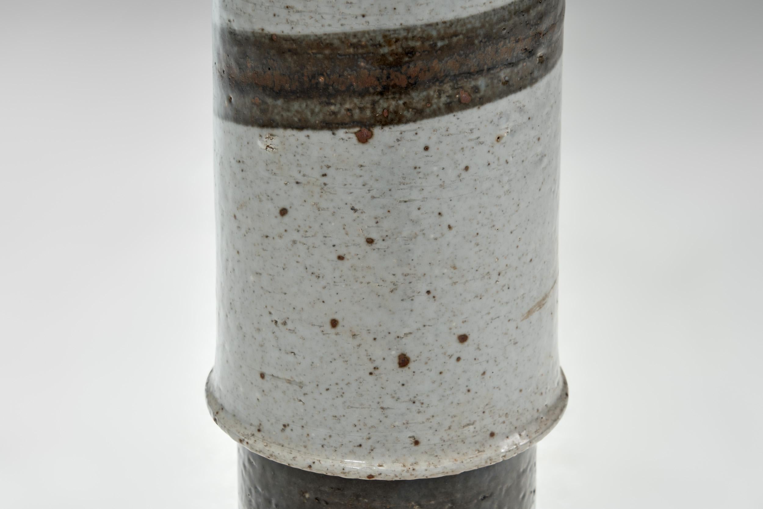 Paar Stehlampen aus Steinzeug von Inger Persson für Rörstrand, Schweden 1960er Jahre im Angebot 11