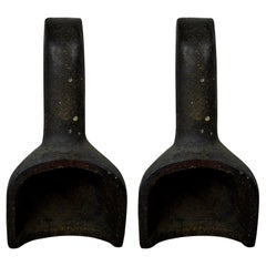 Pair of Stoneware Found Objects, English, circa 1900