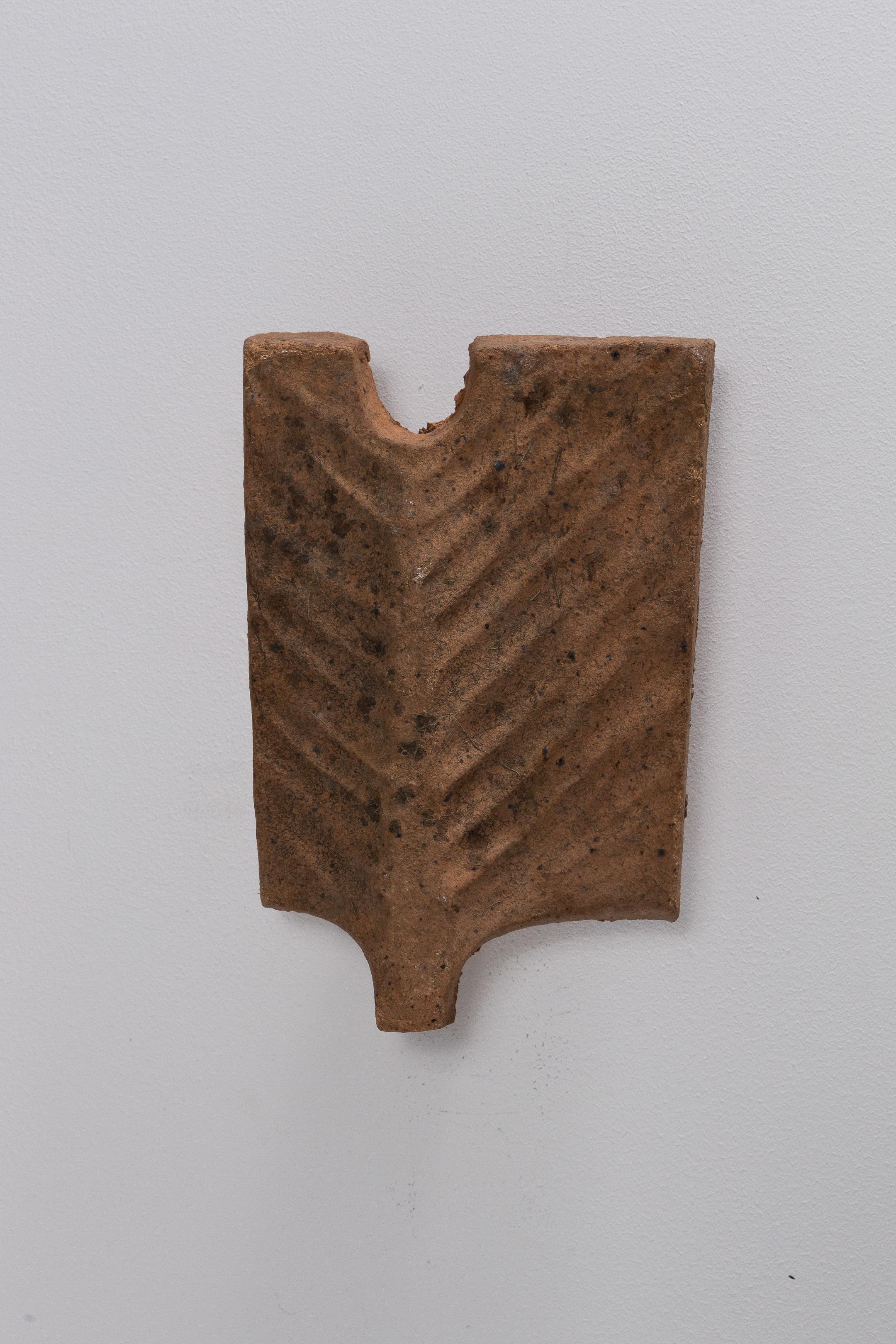 Mid-Century Modern Pair of stoneware wall lights by Georges Jouve