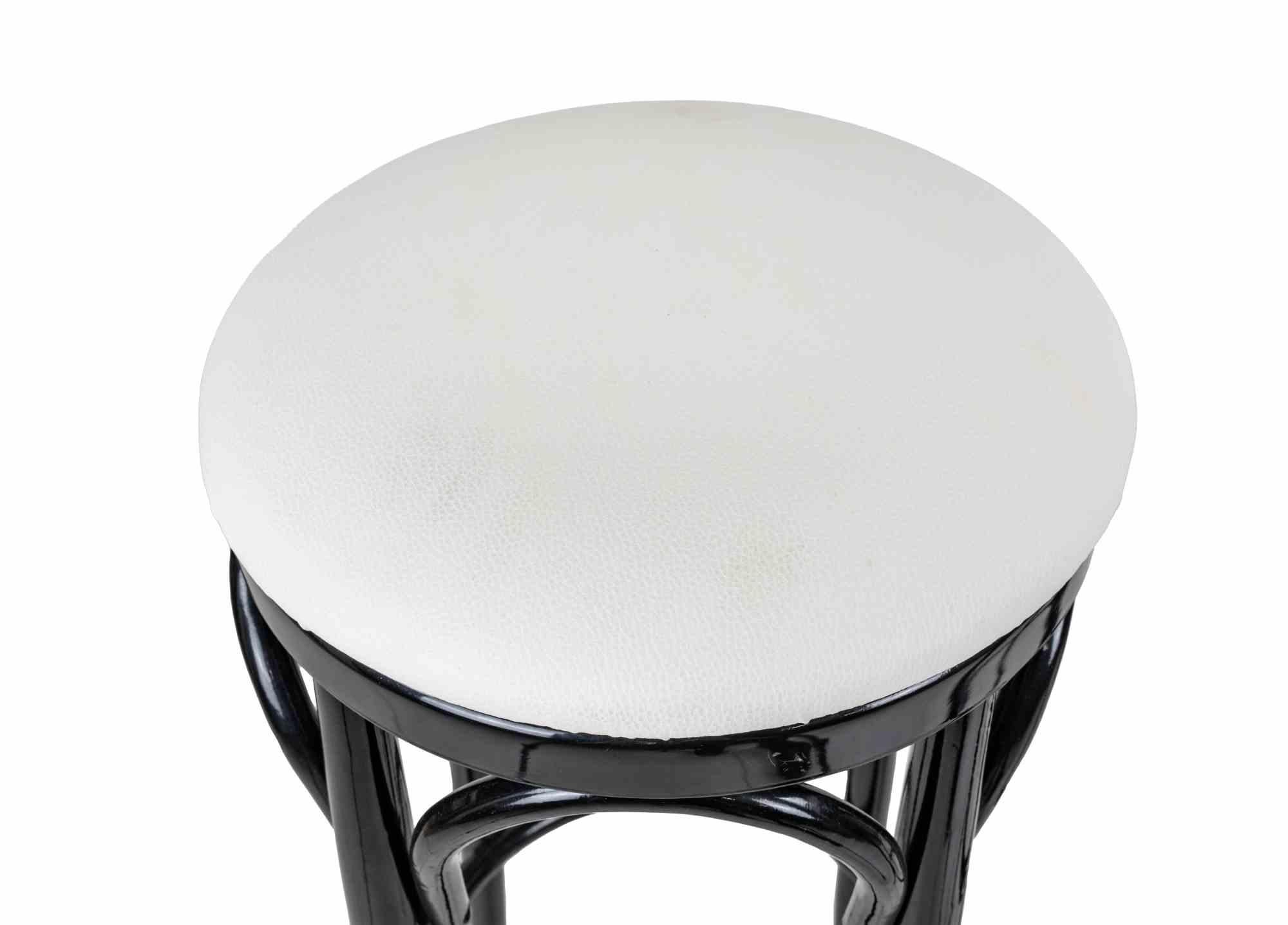 Pair of Stools Art Deco Style, 1970s, Italy In Good Condition For Sale In Roma, IT