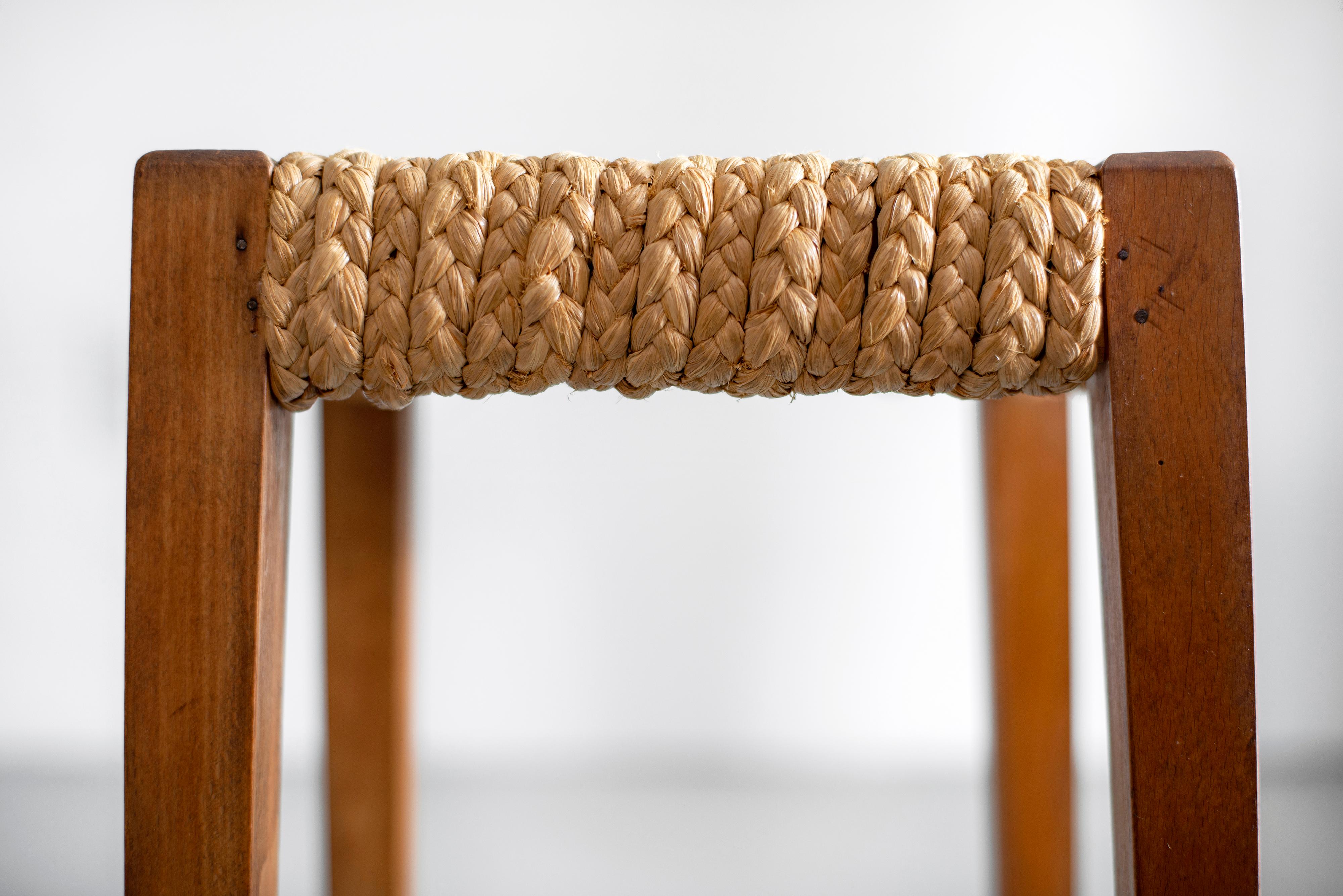 Pair of Stools by Audoux Minet 2