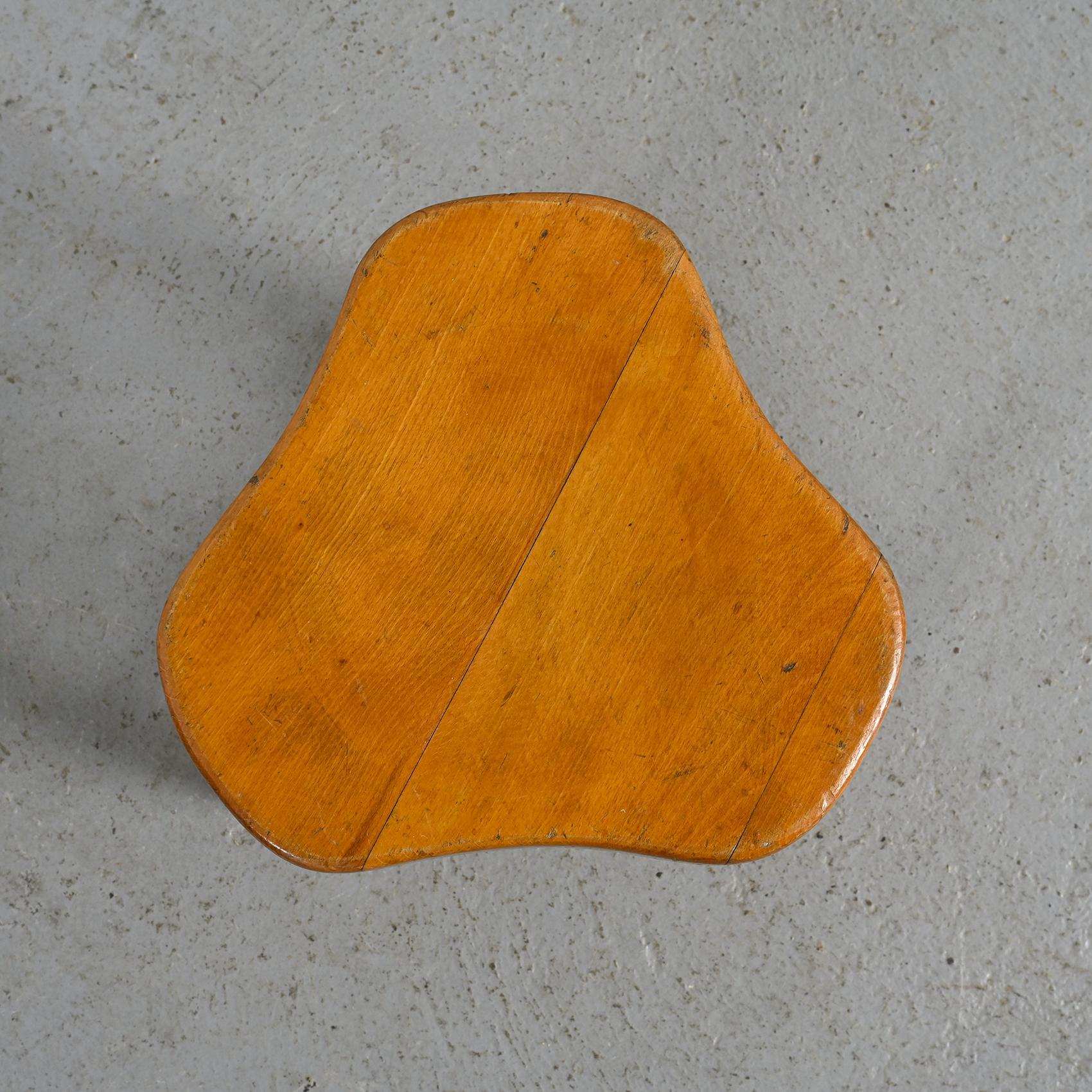 Pair of Stools by Christian Durupt, circa 1955 For Sale 3