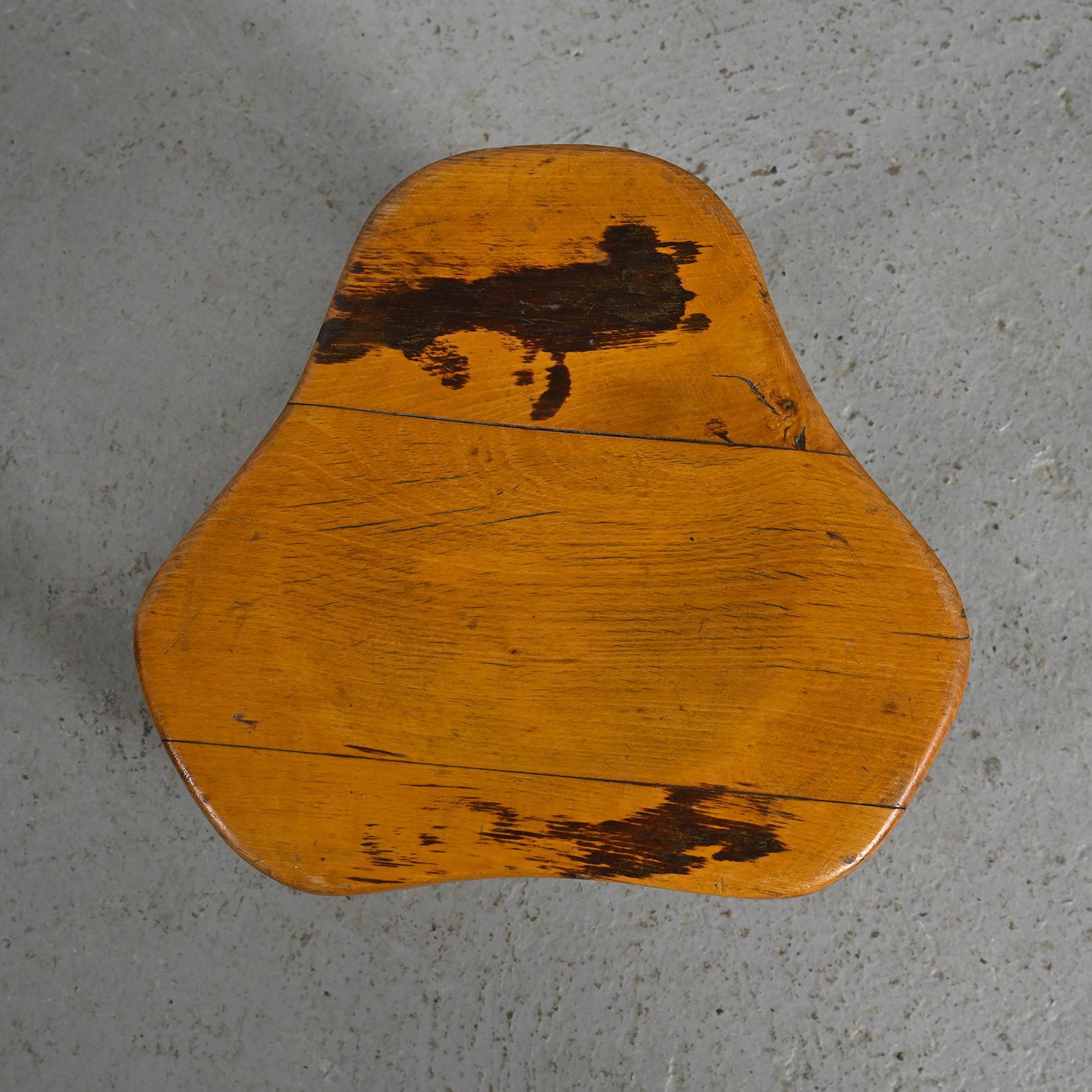 20th Century Pair of Stools by Christian Durupt, circa 1955 For Sale