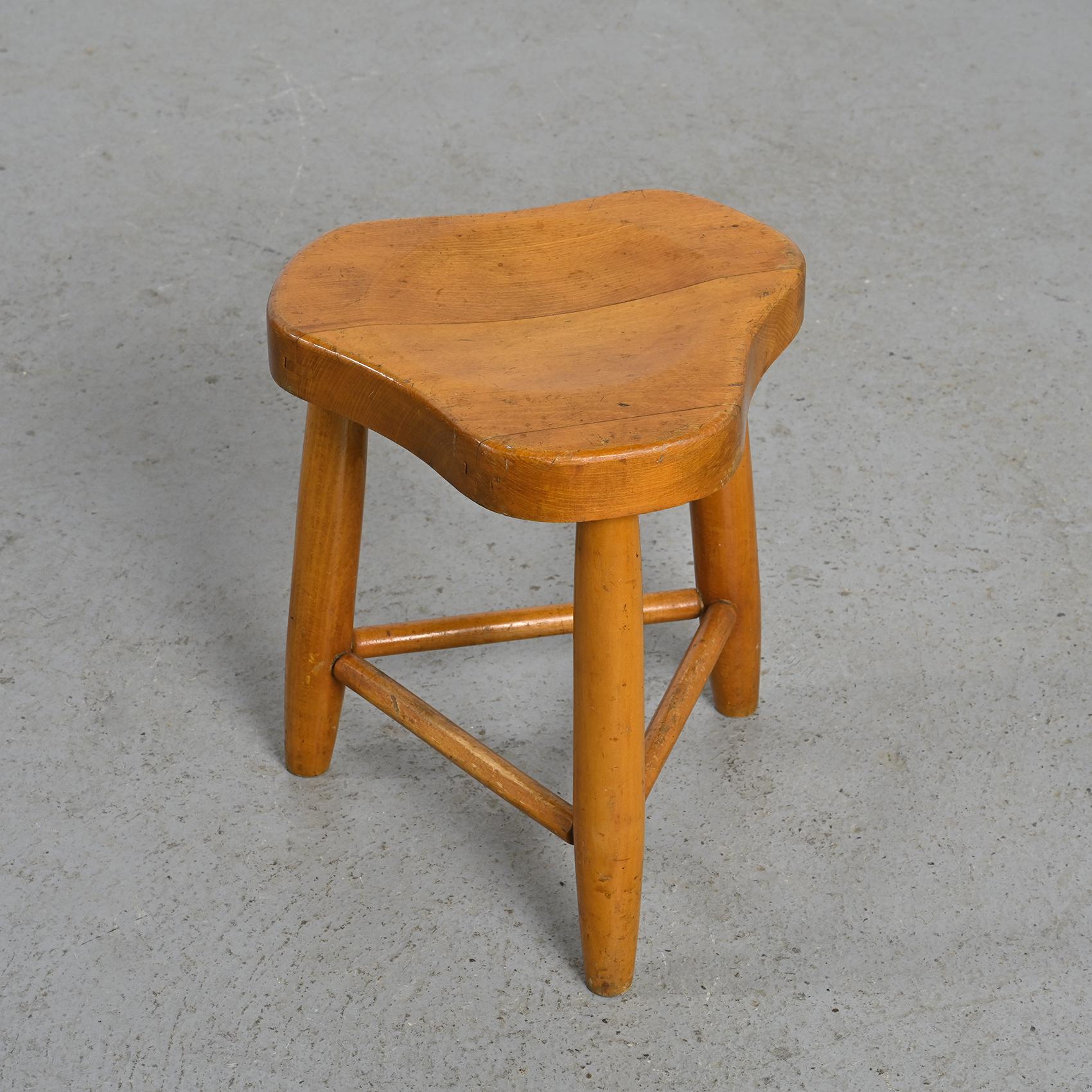 Pair of Stools by Christian Durupt, circa 1955 For Sale 2