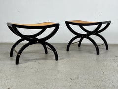 Pair of Stools by Edward Wormley for Dunbar