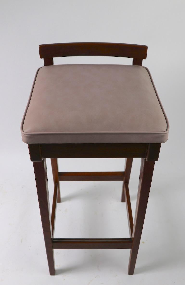 Rosewood Pair of Stools by Erik Buch for Dyrlund