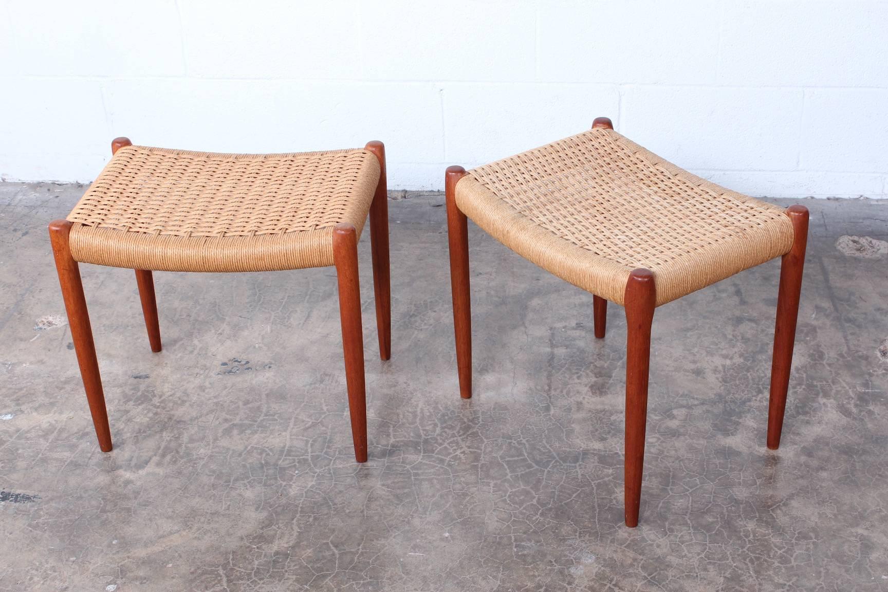 Pair of Stools by Niels O. Møller 3