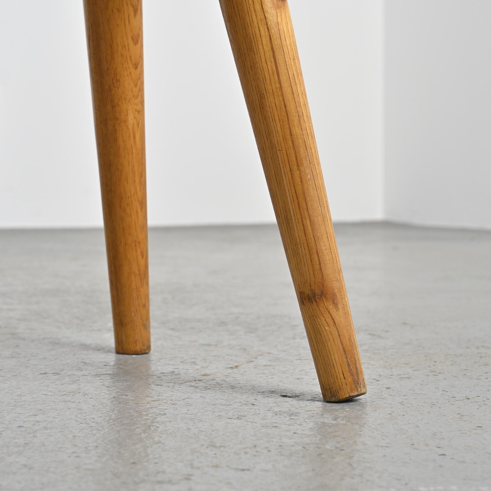 Pair of Stools by René Martin, Méribel circa 1965 For Sale 4