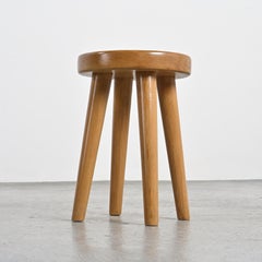 Pair of Stools by René Martin, Méribel circa 1965