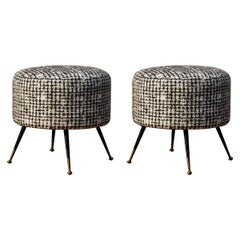 Paire de tabourets de Studio Glustin