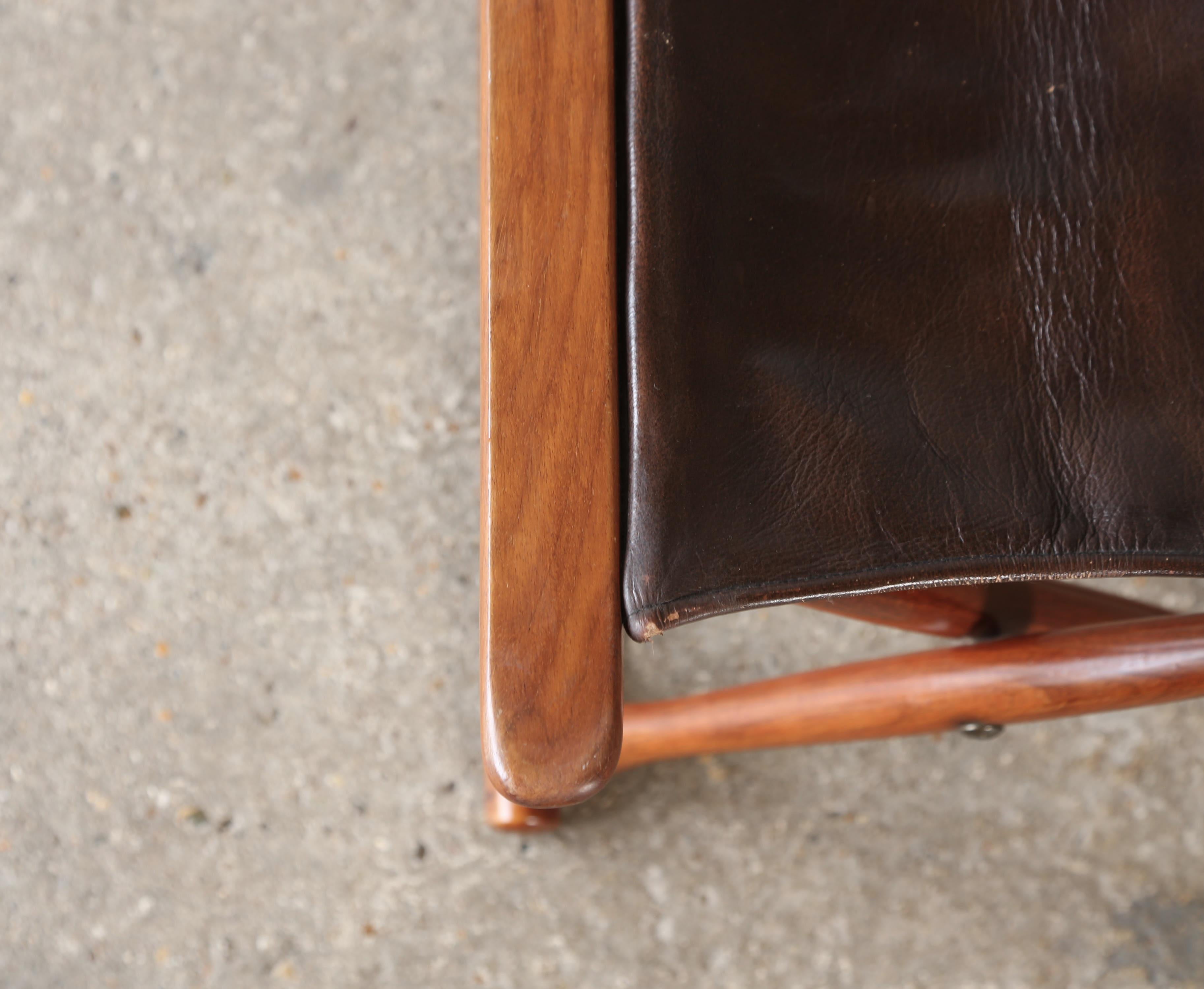 Pair of Stools, Denmark, 1960s/70s For Sale 4