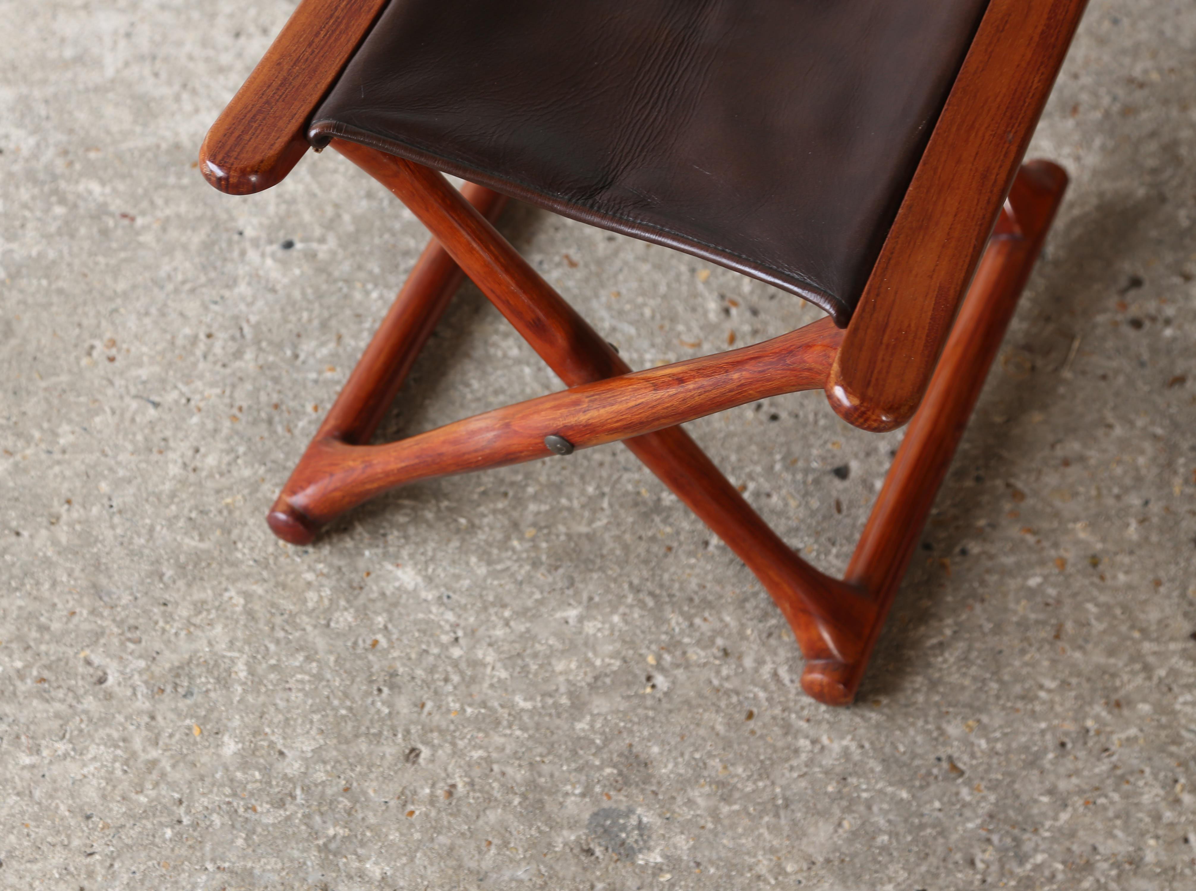 Pair of Stools, Denmark, 1960s/70s For Sale 1