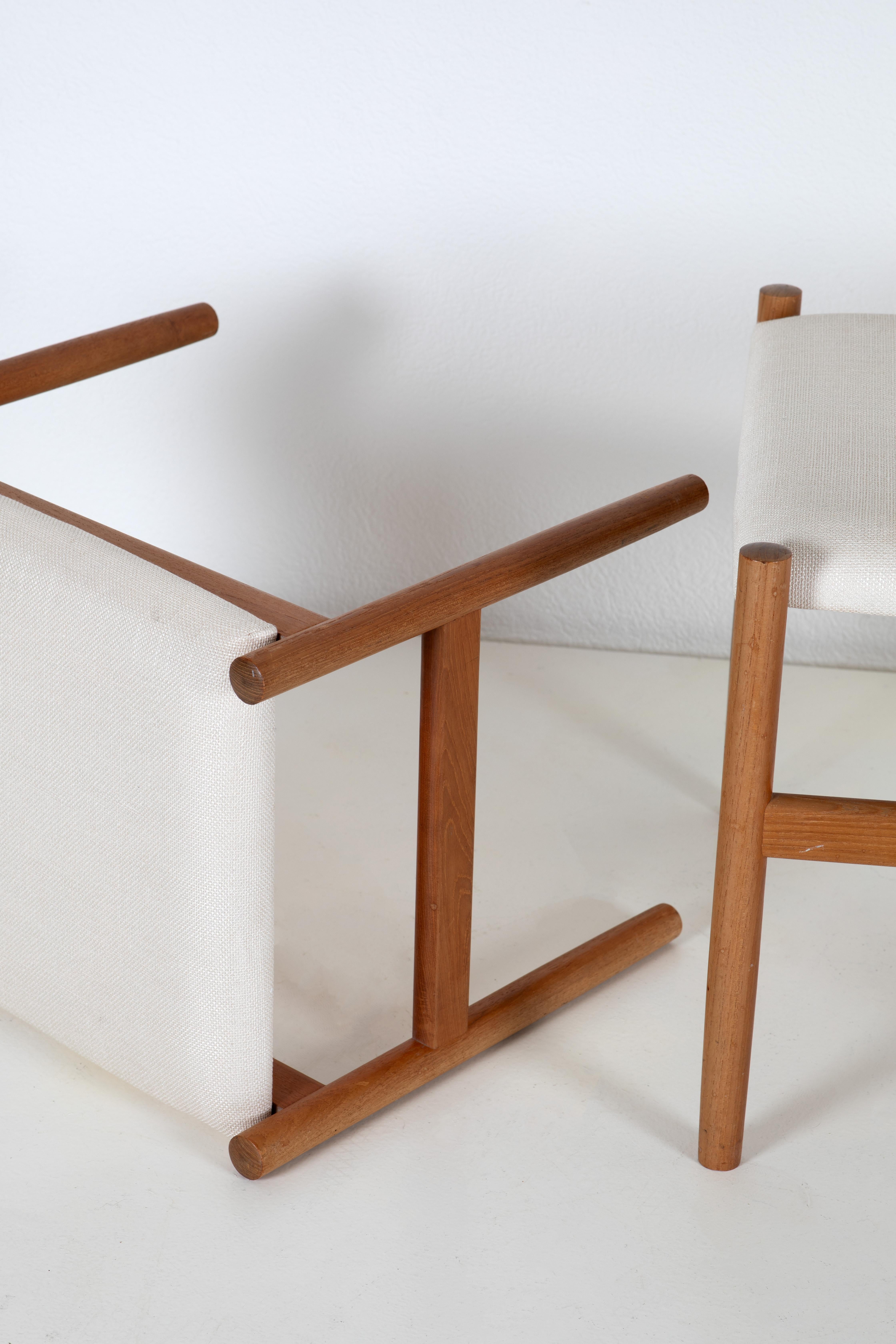 Pair of stools In Excellent Condition For Sale In Collonge-Bellerive, GE