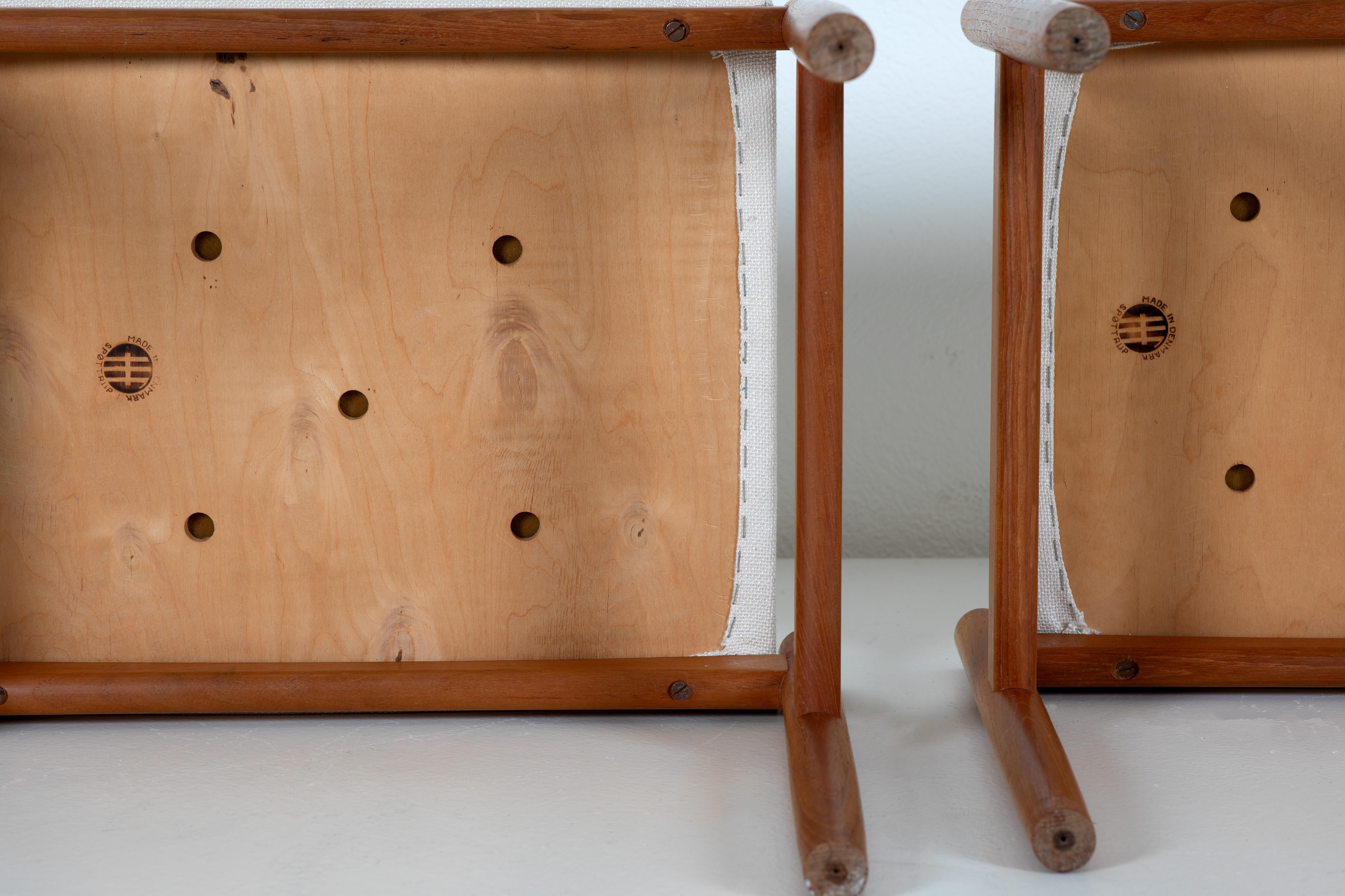 Pair of stools For Sale 2