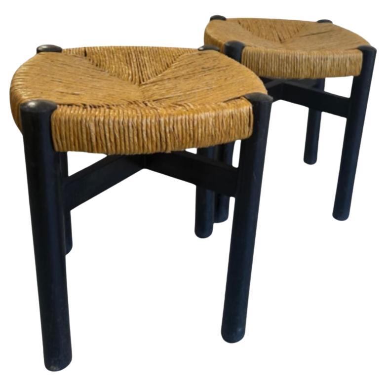 Pair of stools - Les Arcs For Sale