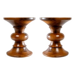 Paar Hocker Modell B Charles und Ray Eame, 1970