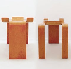 Coppia di sgabelli "Museum" di Sven Kai-Larsen per Ströms Möbler - Svezia 1963