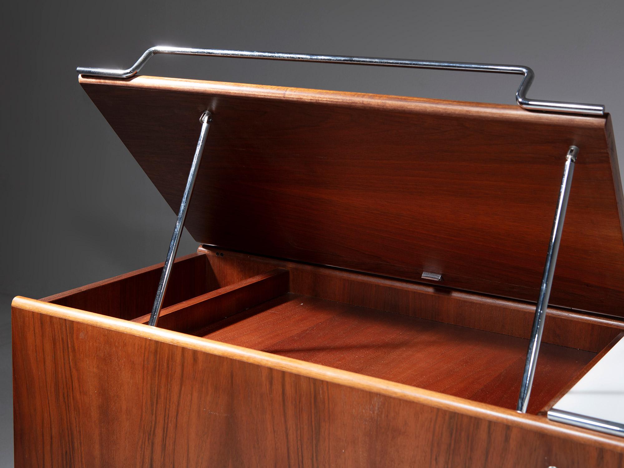 Pair of Storage Bed Headboards by Fabio Lenci for Bernini, Italy, 1970s 6