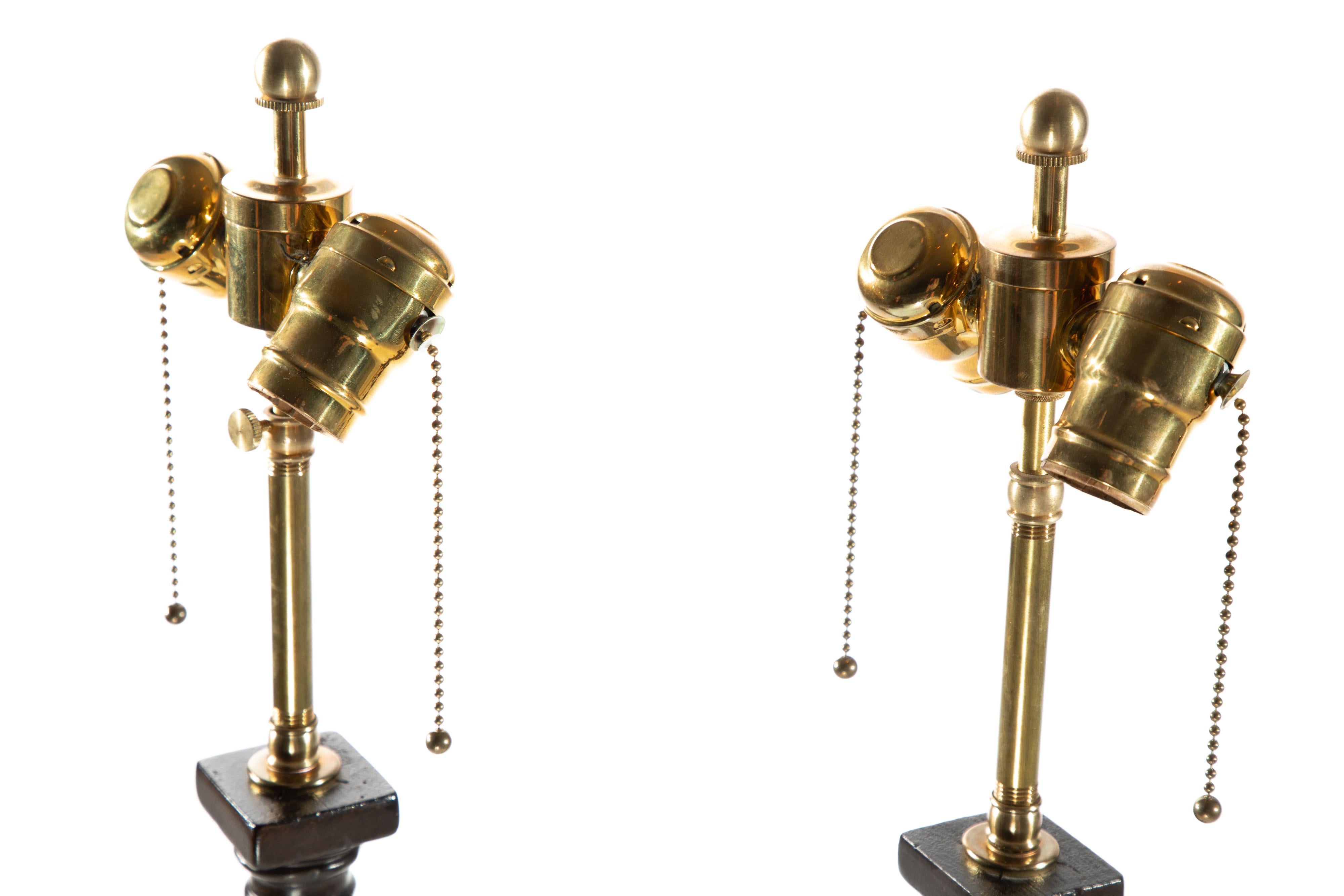 20th Century *Pair of Stratford Twist Lamps For Sale
