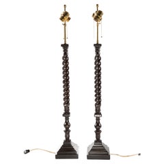 *Pair of Stratford Twist Lamps