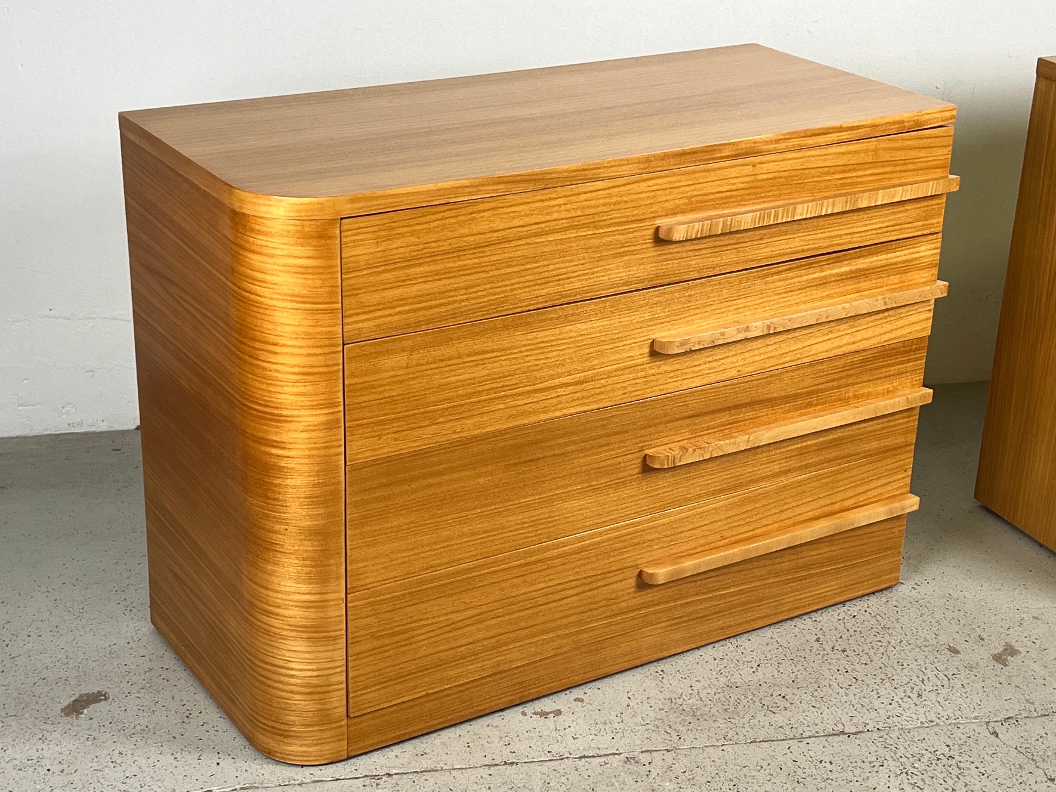 Pair of Streamline Dressers attributed to Donald Deskey 5