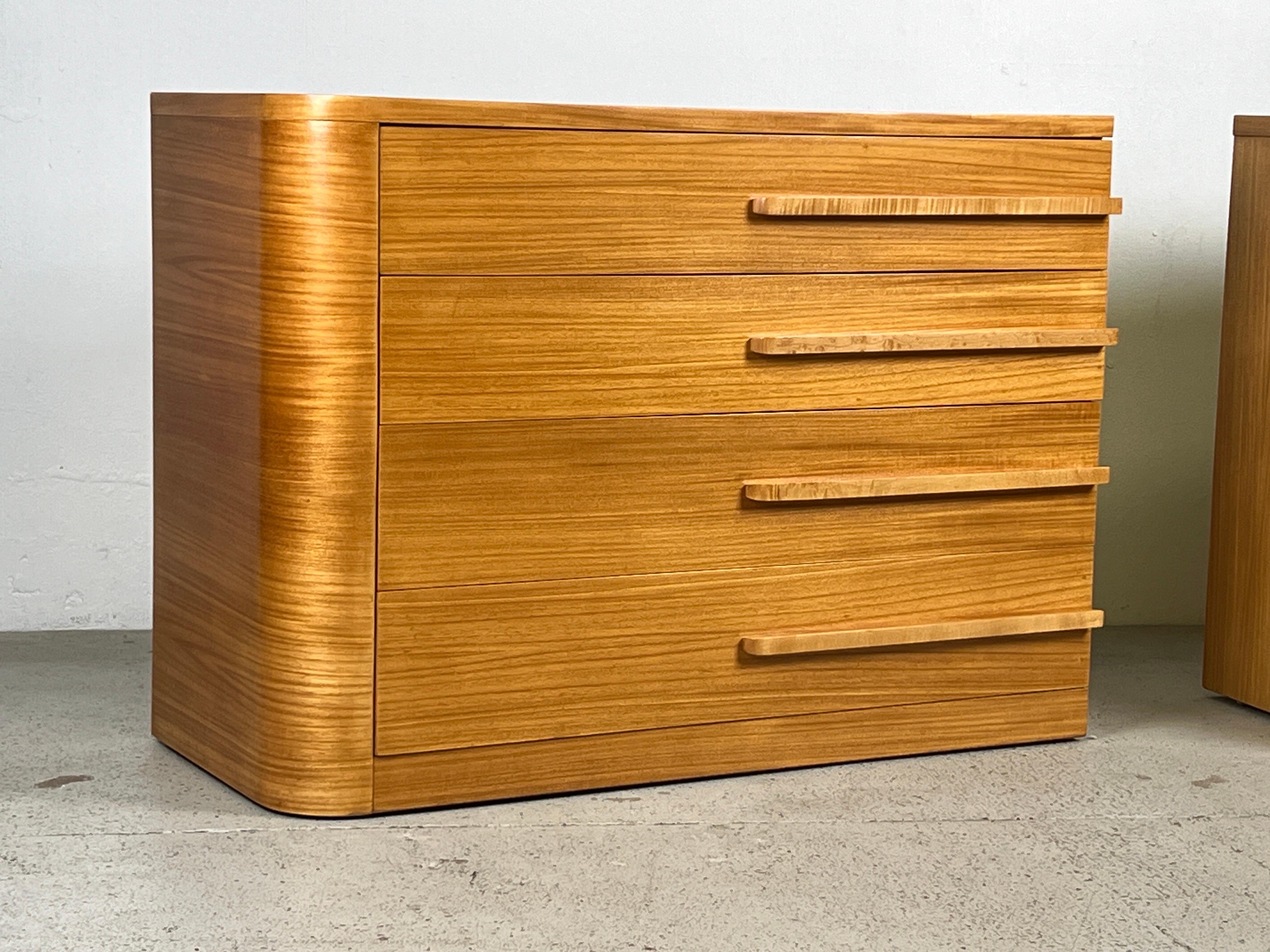 Pair of Streamline Dressers attributed to Donald Deskey  6