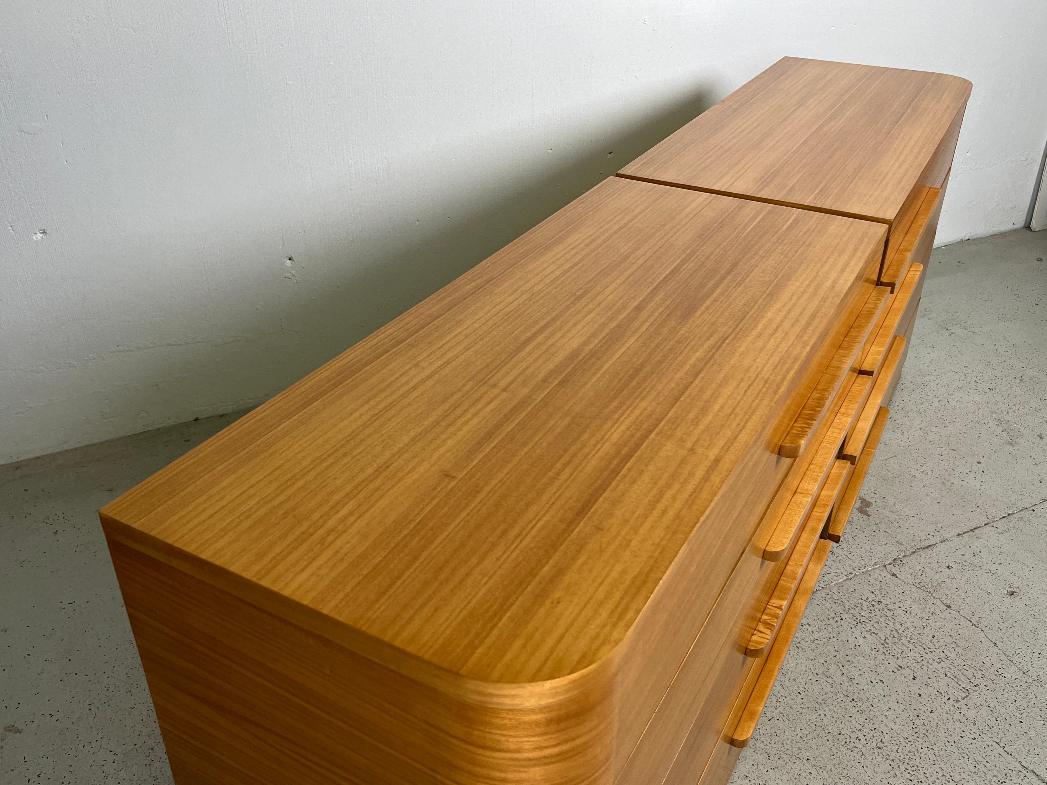 Pair of Streamline Dressers attributed to Donald Deskey 12