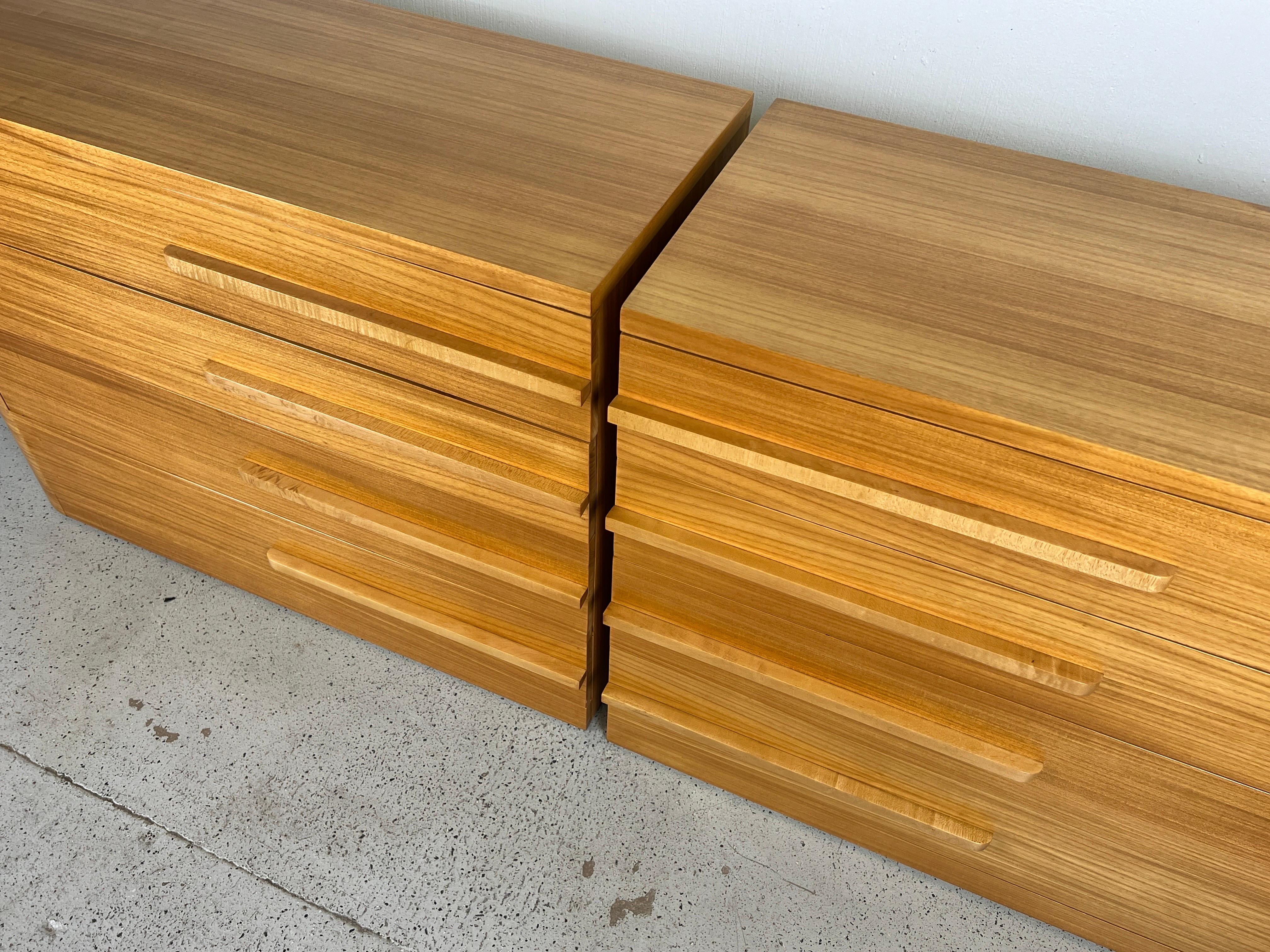 Pair of Streamline Dressers attributed to Donald Deskey 1
