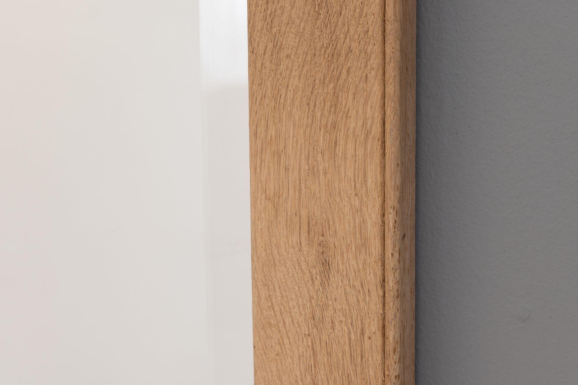 Inizio XX secolo Coppia di specchi in Oak sverniciata in vendita