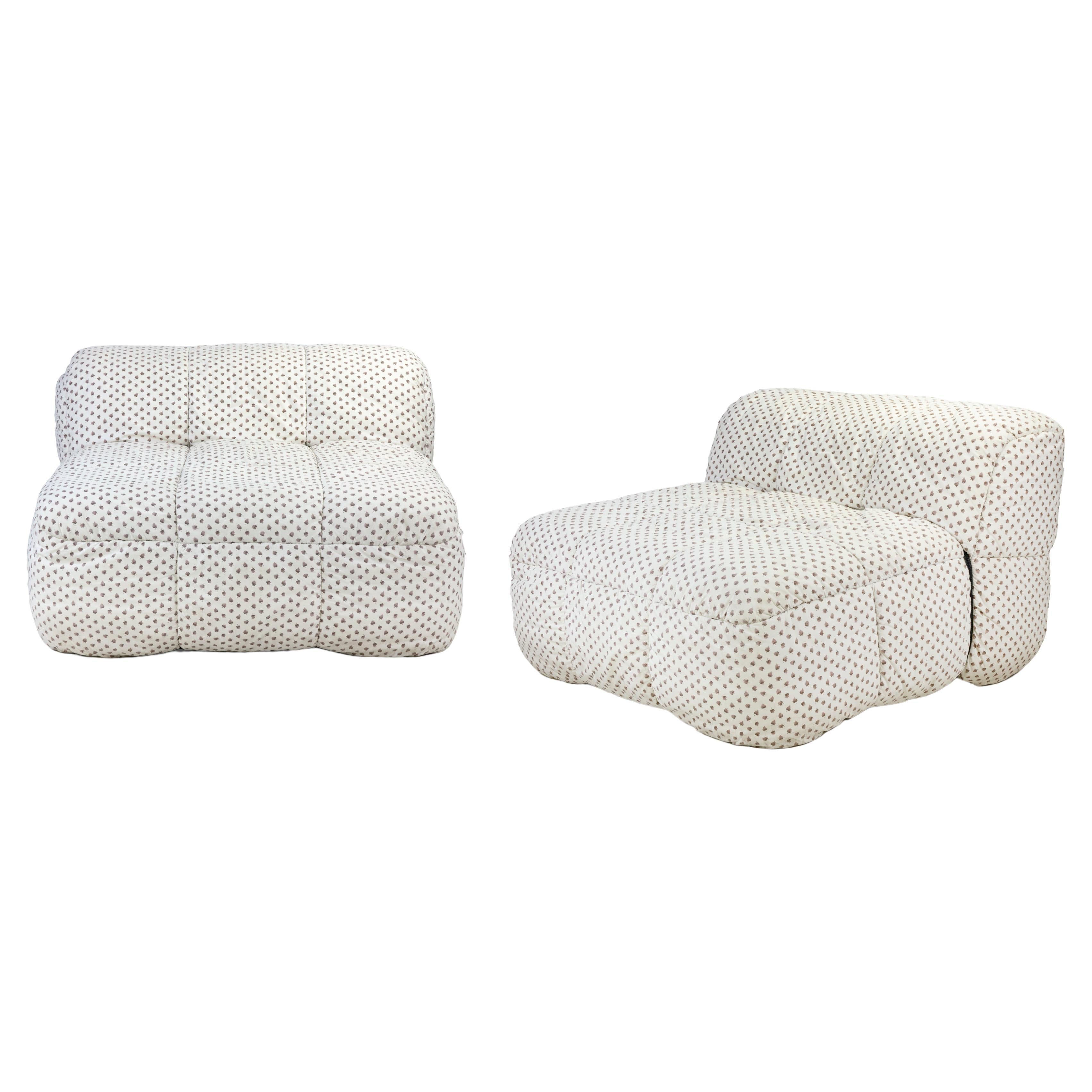 Pair of Strips Armchairs by Cini Boeri for Arflex, Italy 1979 For Sale