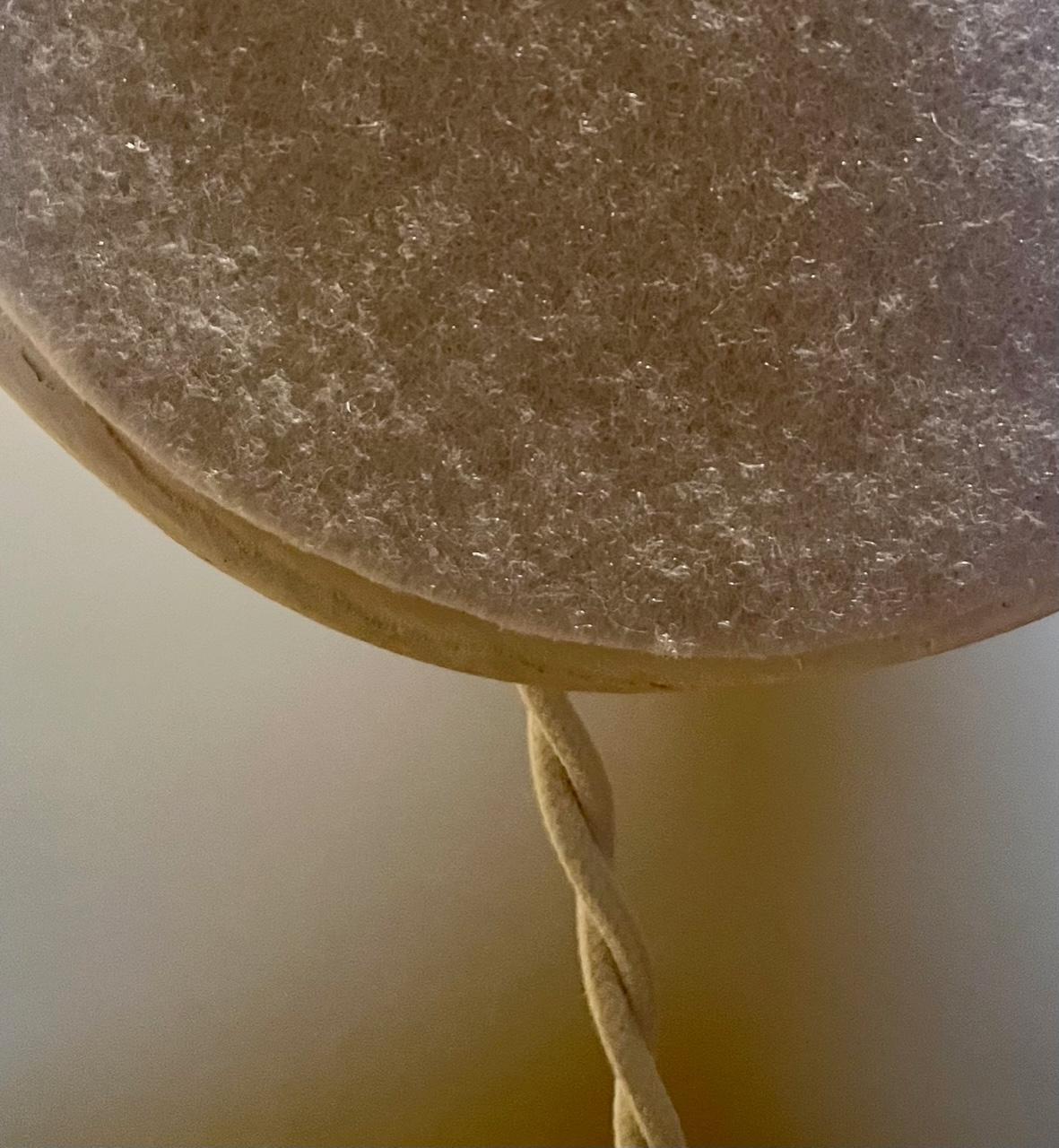 Pair of Stuccoed Plaster Table Lamps For Sale 3