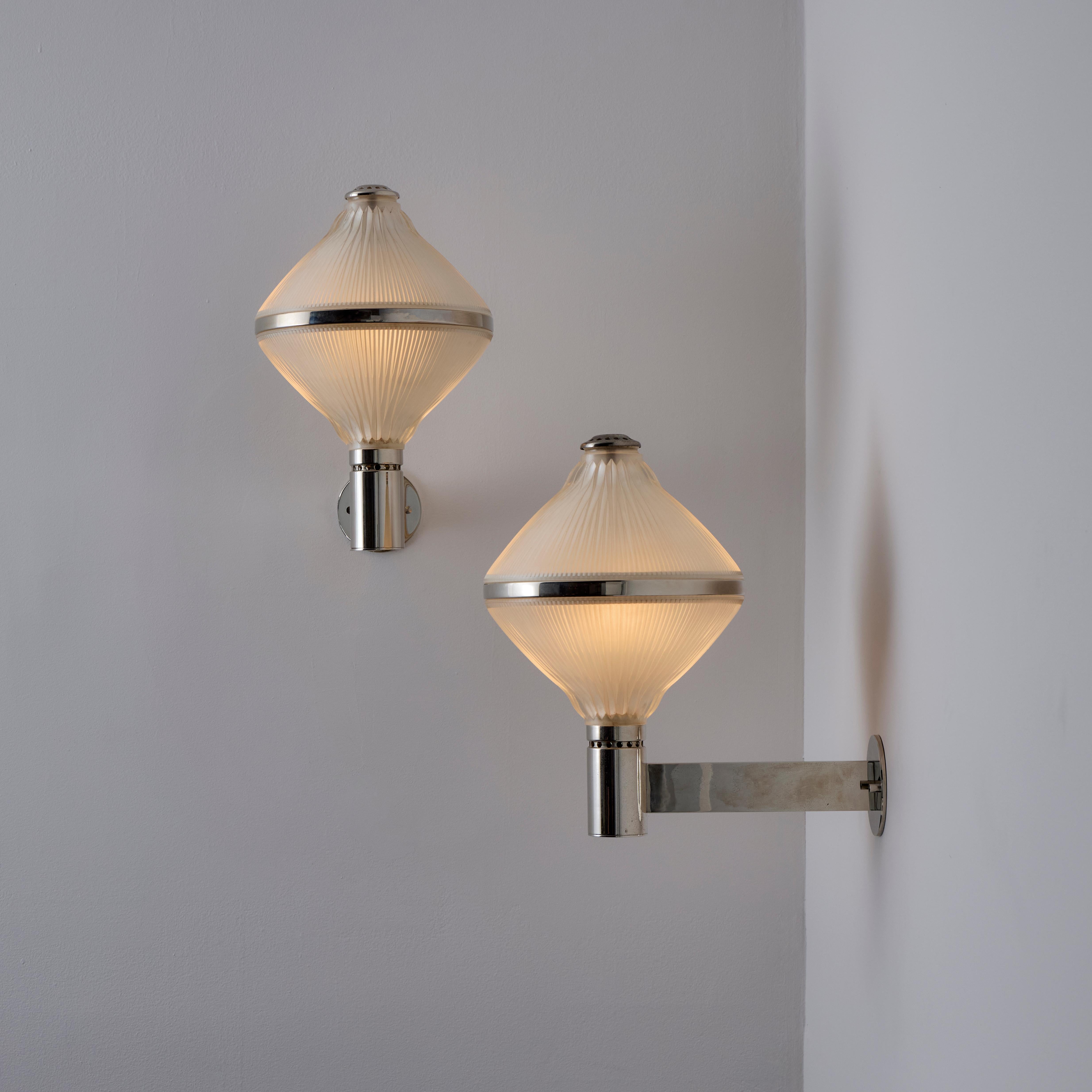 Italian Pair of Studio B.B.P.R. Sconces For Sale
