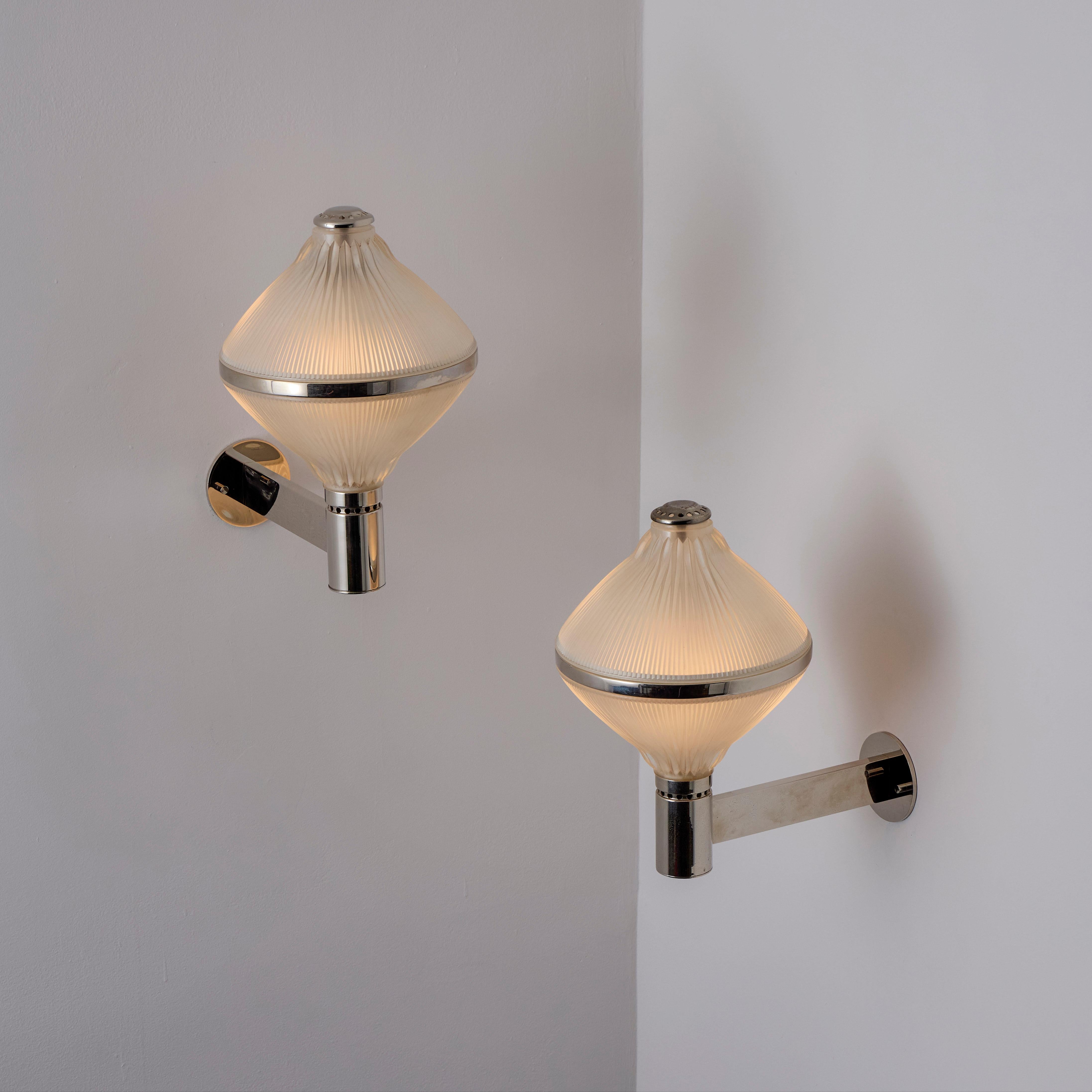 Pair of Studio B.B.P.R. Sconces In Good Condition For Sale In Los Angeles, CA