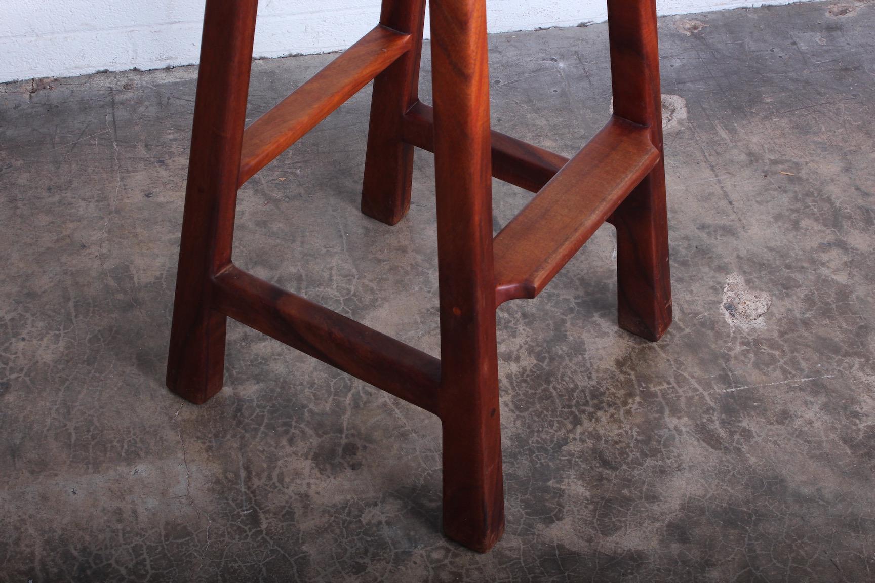 Pair of Studio Craft Barstools by Robert and Joanne Herzog In Good Condition In Dallas, TX