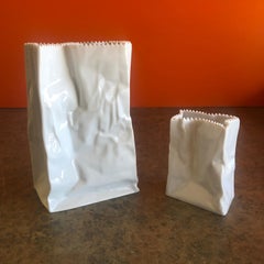 Pair of Studio Line "Bag" Vases by Tapio Wirkkala for Rosenthal