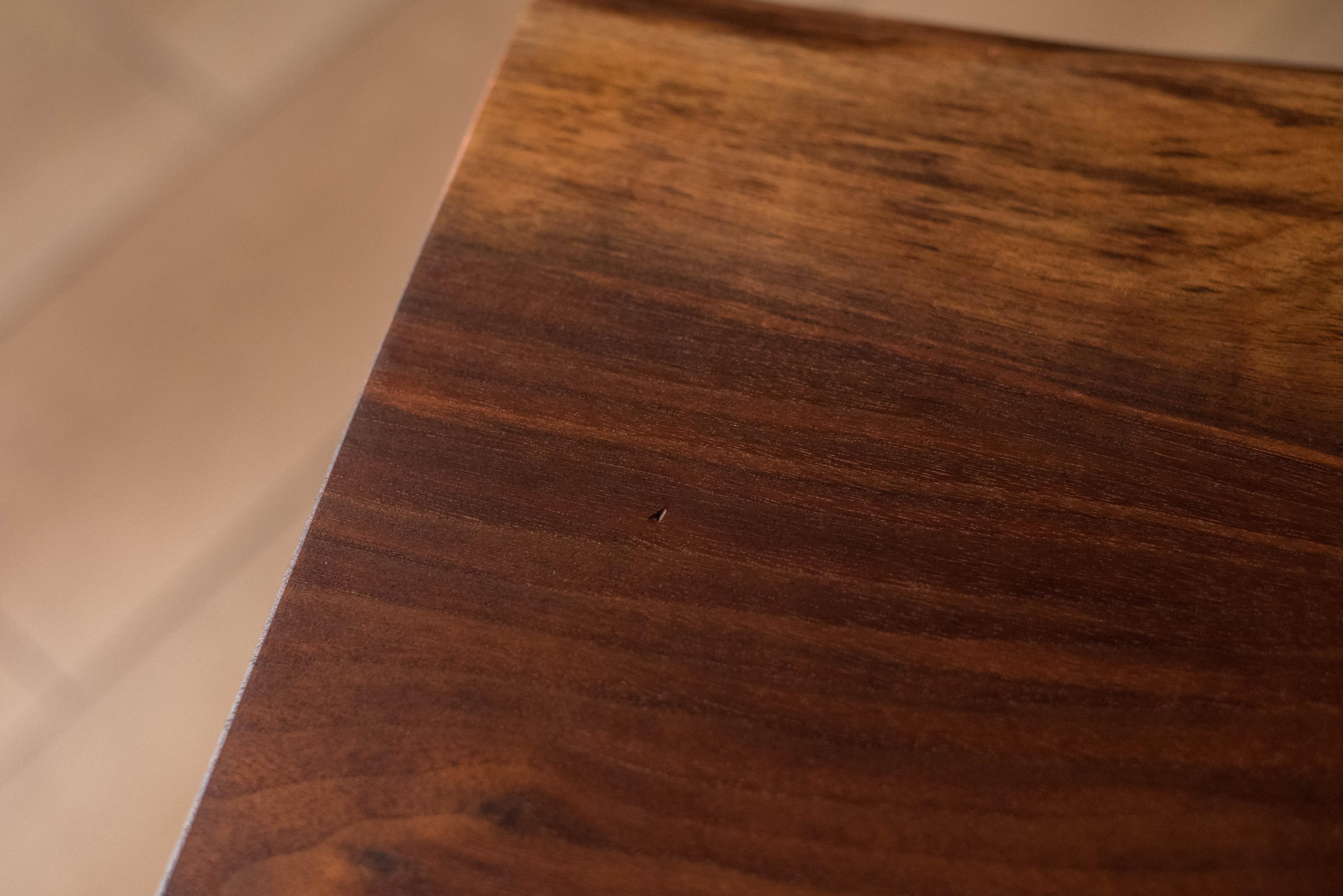 Pair of Studio Live Edge Solid Walnut End Tables by George Nakashima For Sale 4