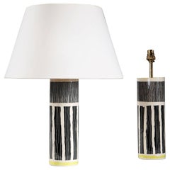 Pair of Studio Pottery Vases as Lamps