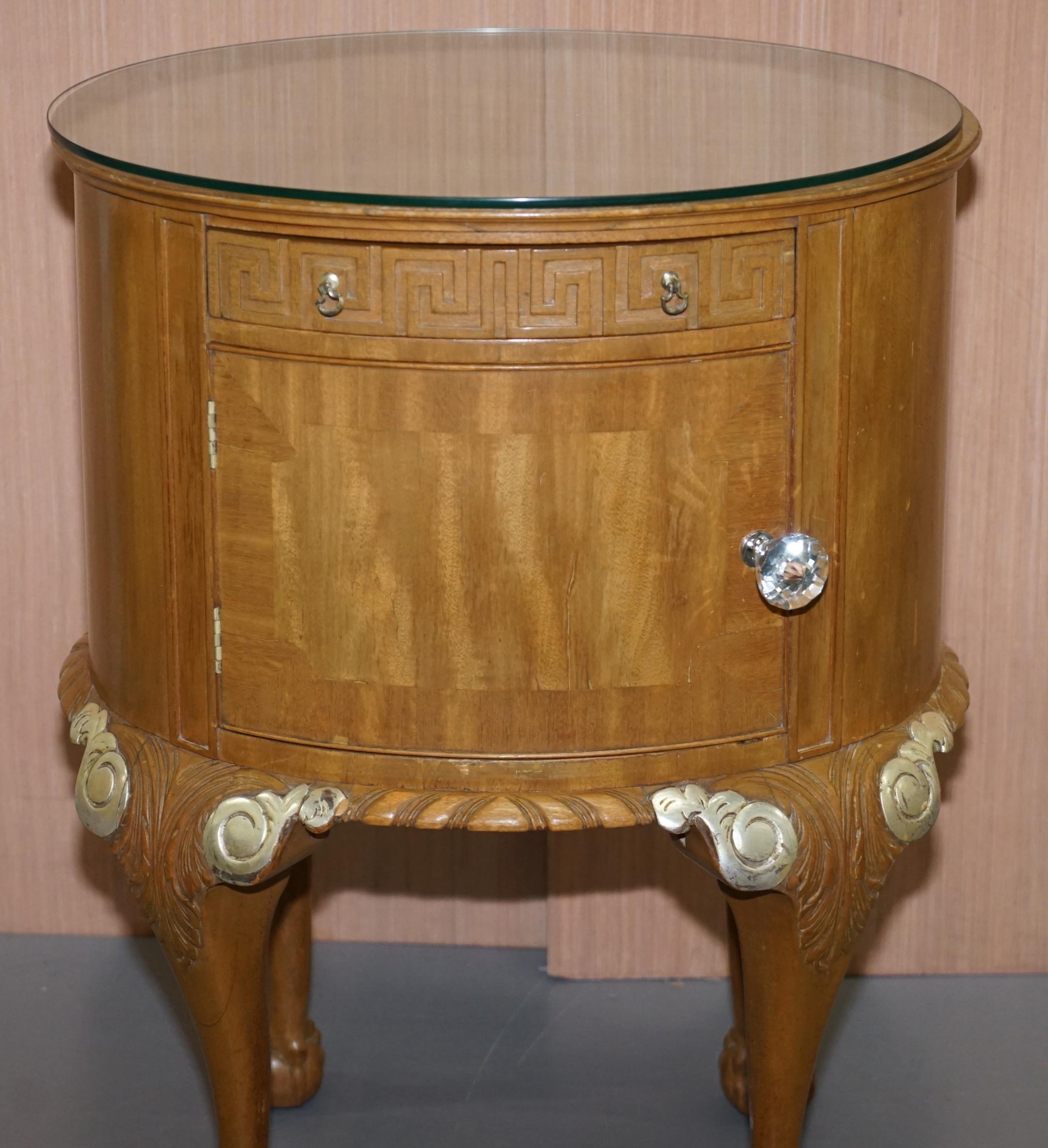 ornate bedside table