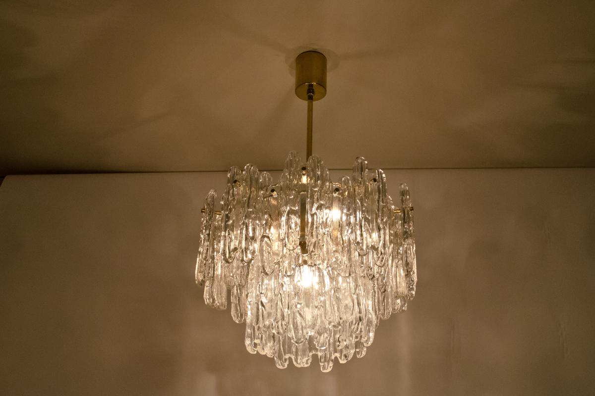 Pair of Stunning Kinkeldey Chandeliers, 1970 For Sale 5