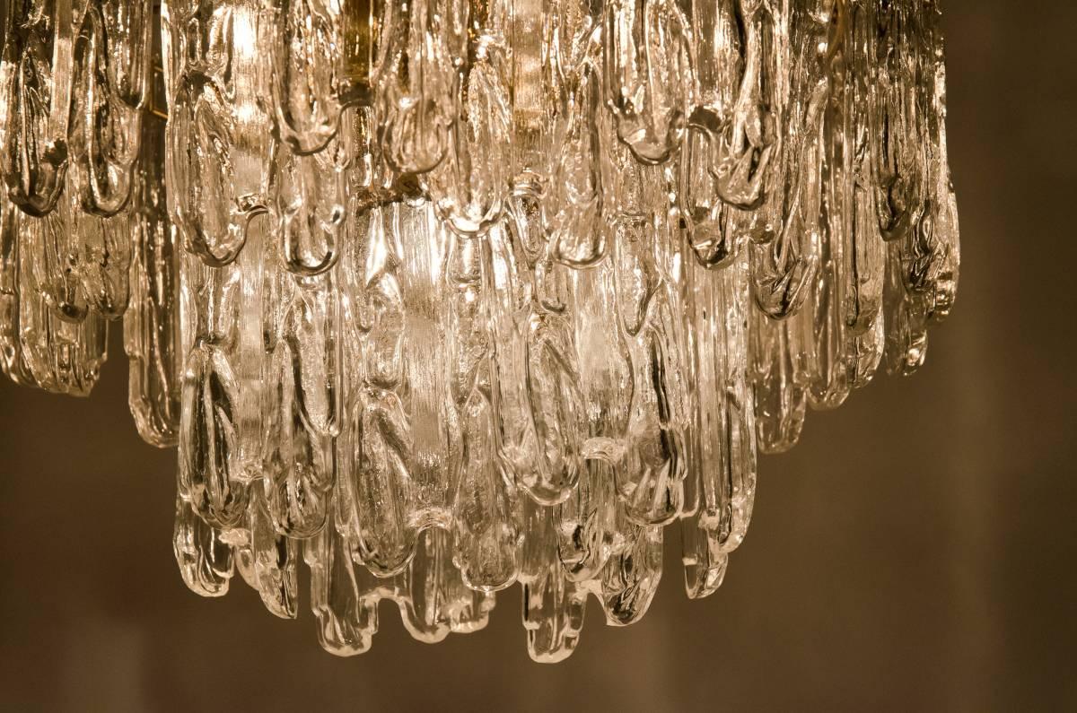 XX secolo Coppia di splendidi lampadari Kinkeldey, 1970 in vendita