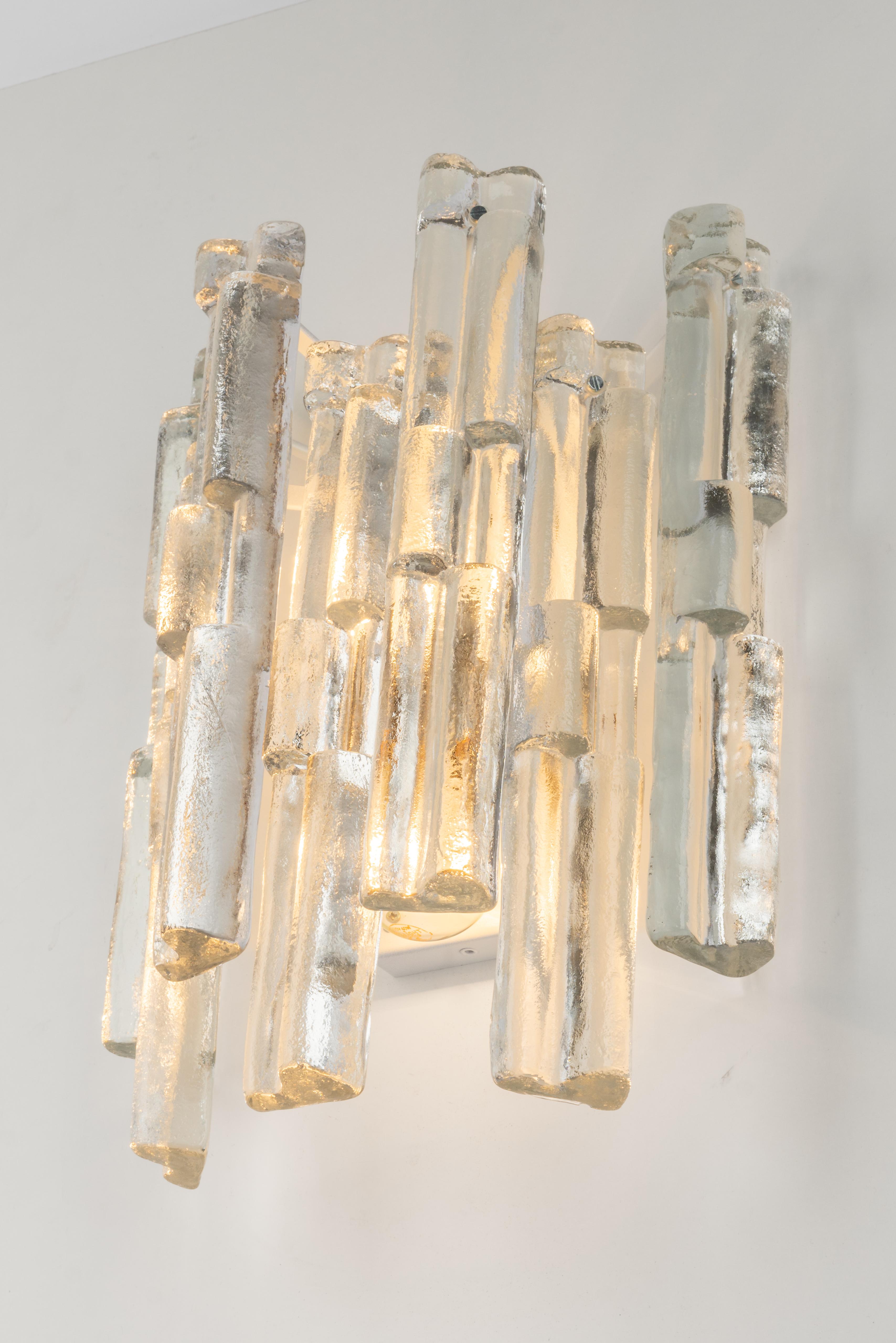 Pair of Stunning Large Kalmar Sconces Wall Lights, Austria, 1960s For Sale 1