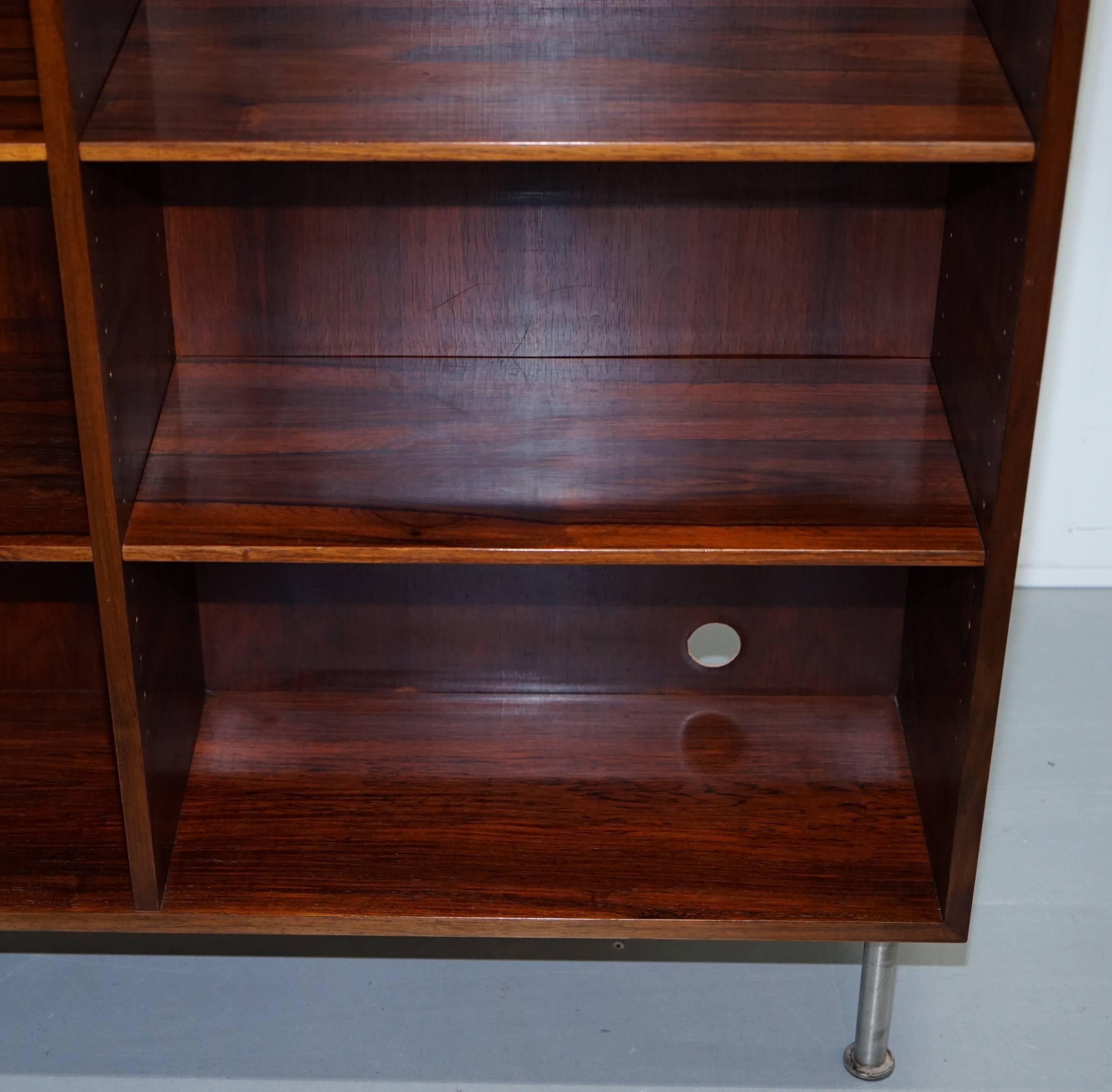 Pair of Stunning Omann Jun Mobelfabrik Mid-Century Modern Wood Bookcases 5