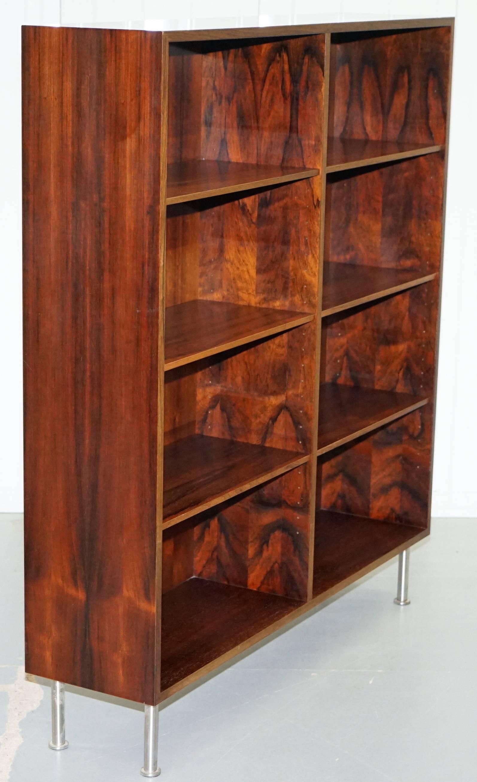 Pair of Stunning Omann Jun Mobelfabrik Mid-Century Modern Wood Bookcases 6