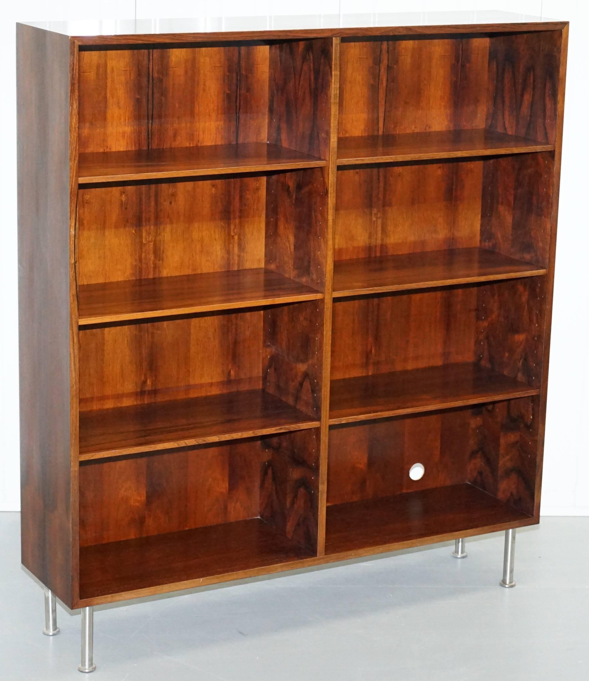 Pair of Stunning Omann Jun Mobelfabrik Mid-Century Modern Wood Bookcases 3