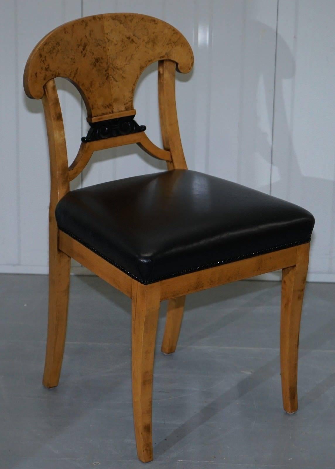 We are delighted to offer for sale this lovely pair of Swedish Biedermeier chairs

A very good looking and well-made pair, the timber patina puts these more in the art category for me, they just look simply to die for from every angle

We have