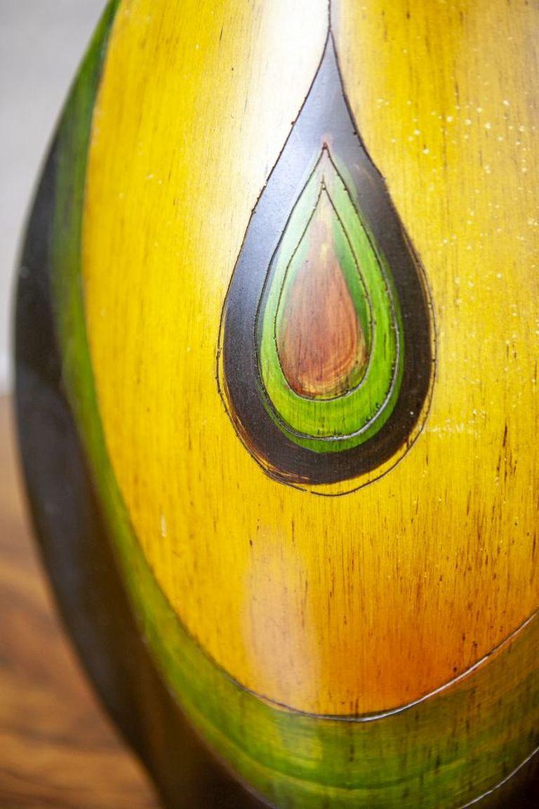 Coppia di vasi africani stilizzati della fine del XX secolo in vendita 5