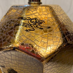 Pair of Stylized Dragon Lamps