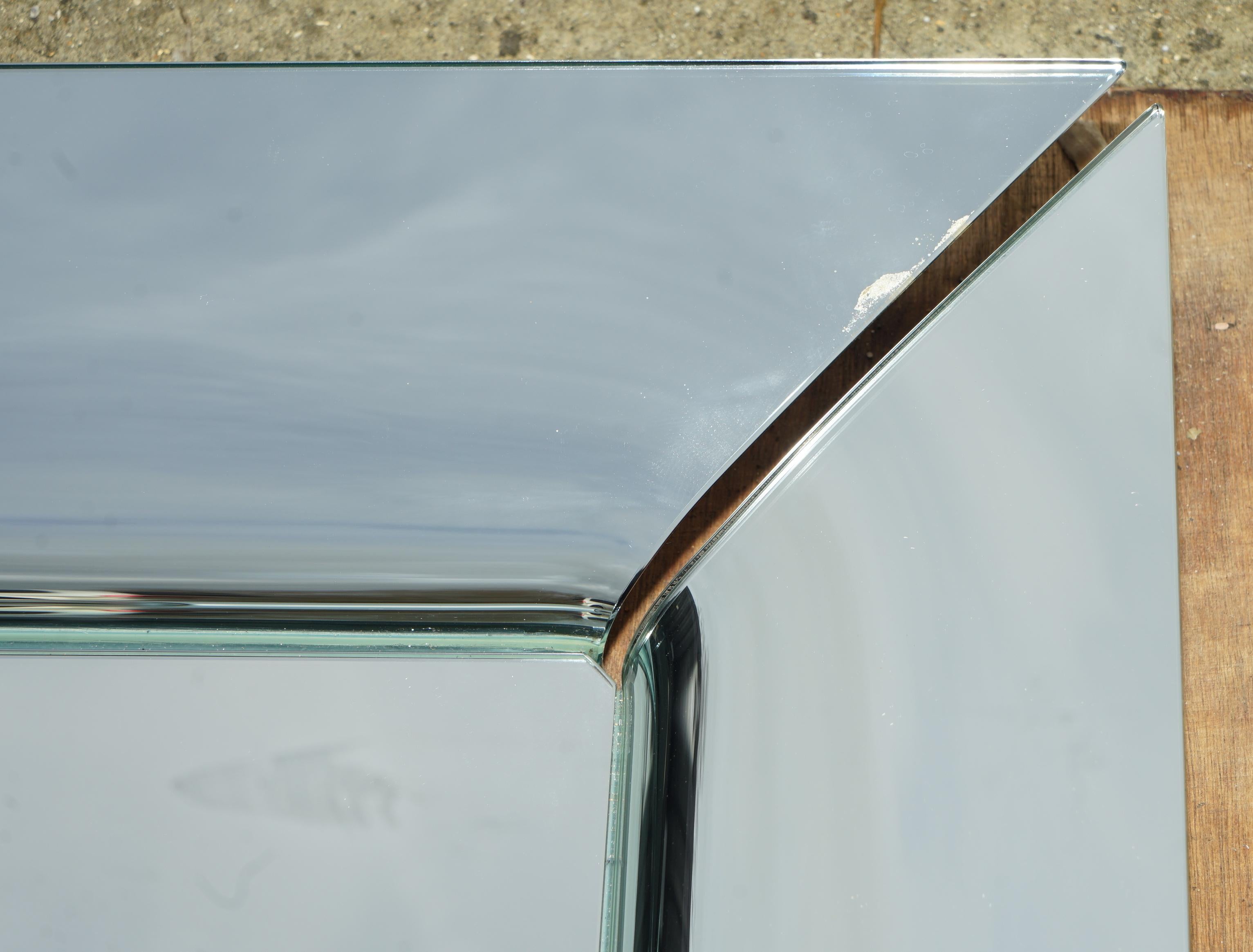 PAIR OF SUBLIME DESIGNER PHILIPPE STARCK FIAM CAADRE WALL MiRRORS 155CM TALL 3