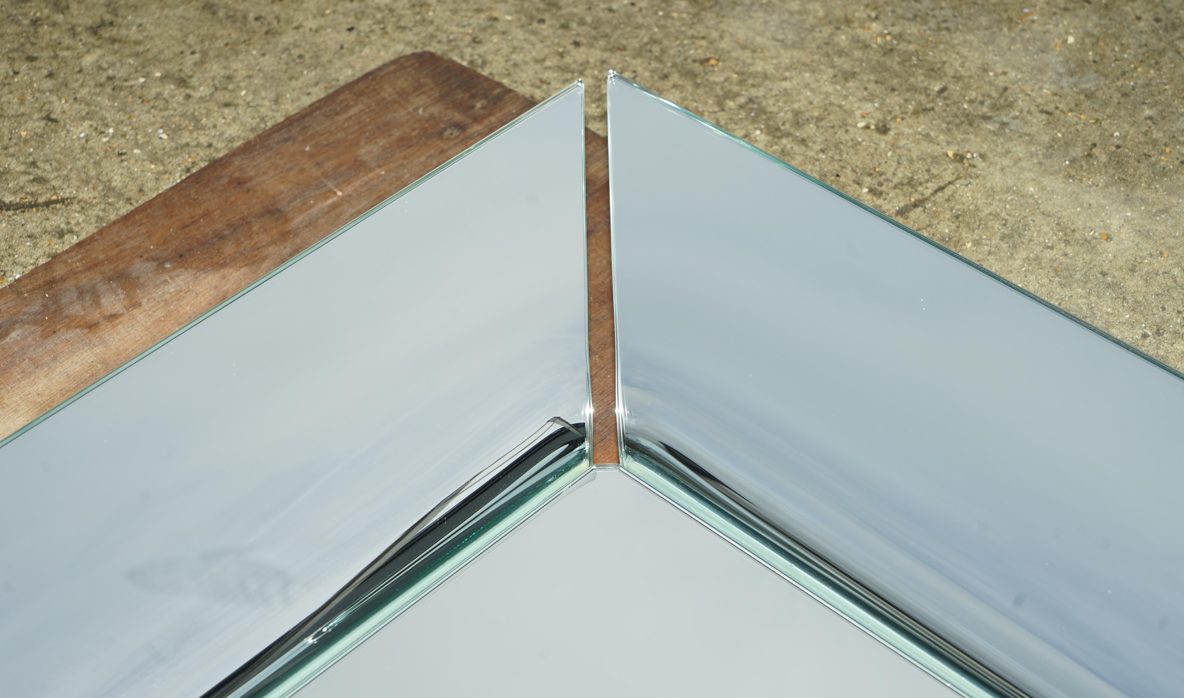 Hand-Crafted PAIR OF SUBLIME DESIGNER PHILIPPE STARCK FIAM CAADRE WALL MiRRORS 155CM TALL